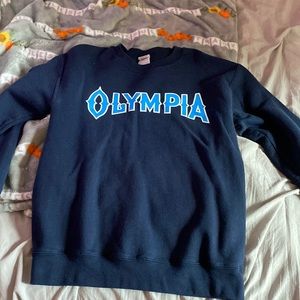 womens small olympia crewneck